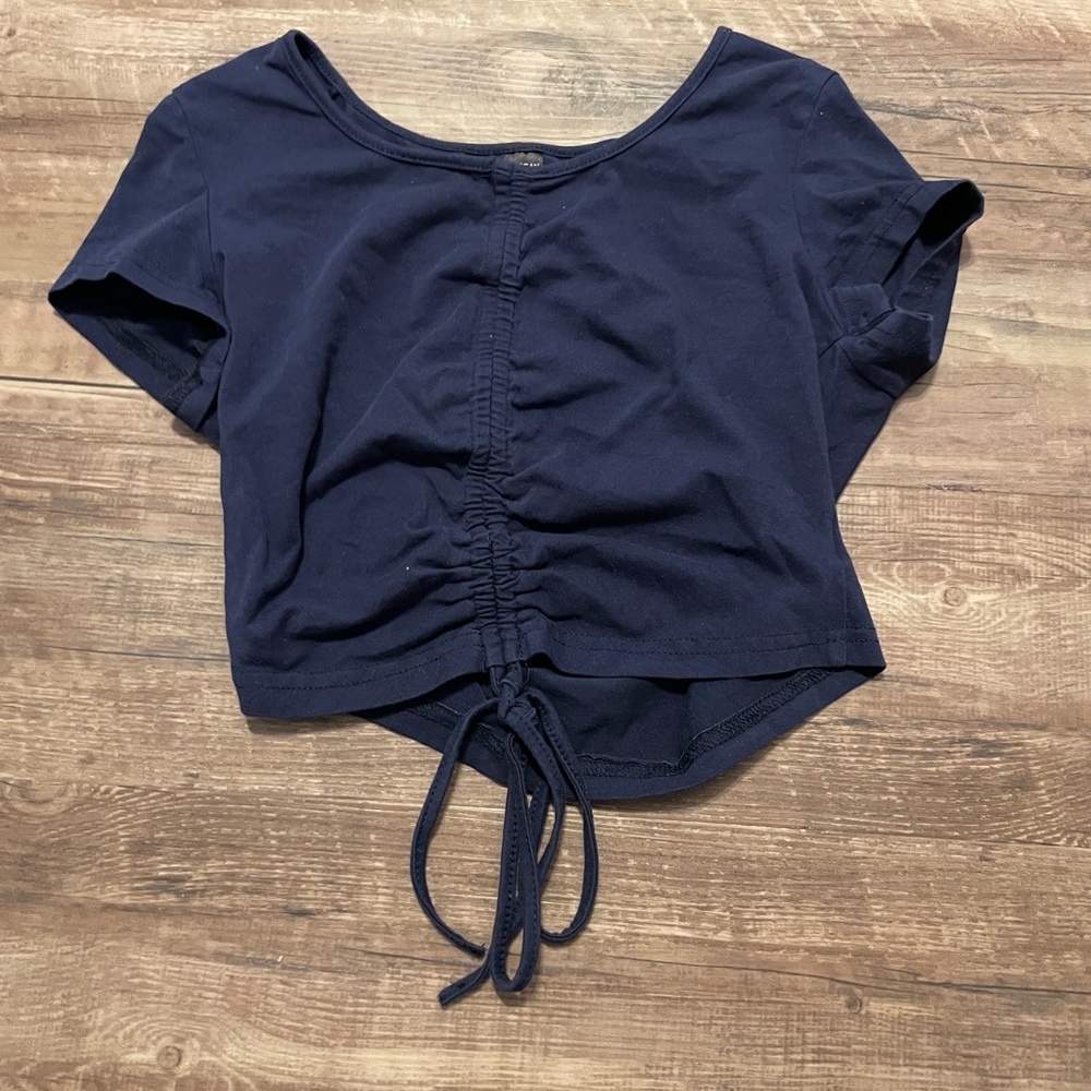 Women’s Navy Blue Crop Top from SHEIN size: M